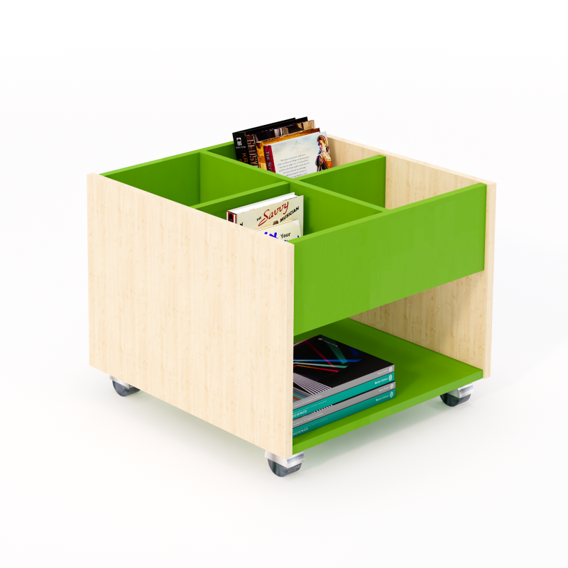 Bookshelves for a library and community centre