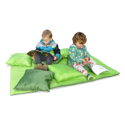 Outdoor cushions and mats set (pack of 7)