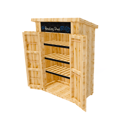 Outdoor reading shed