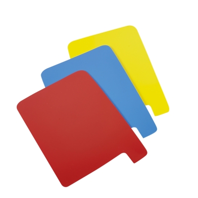 Plastic shelf dividers Pack of 6