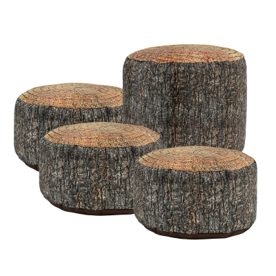 Teachers set of tree stumps